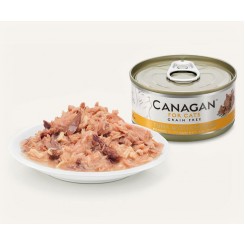 Canagan 無穀物吞拿魚伴雞肉配方貓罐頭  75g